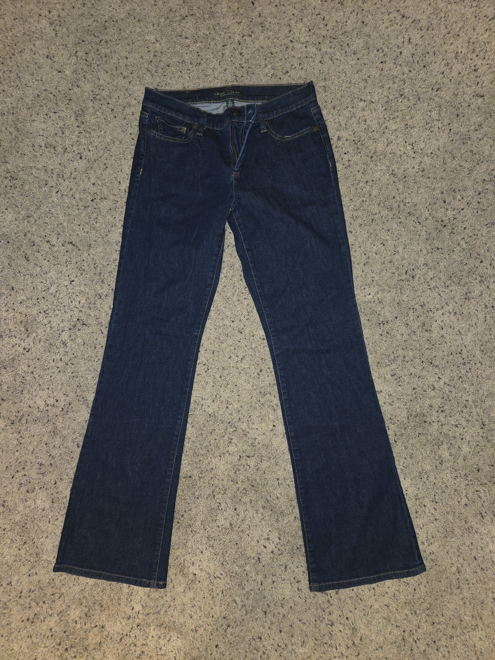 Lauren Ralph Lauren Dark Blue Bootcut Jeans